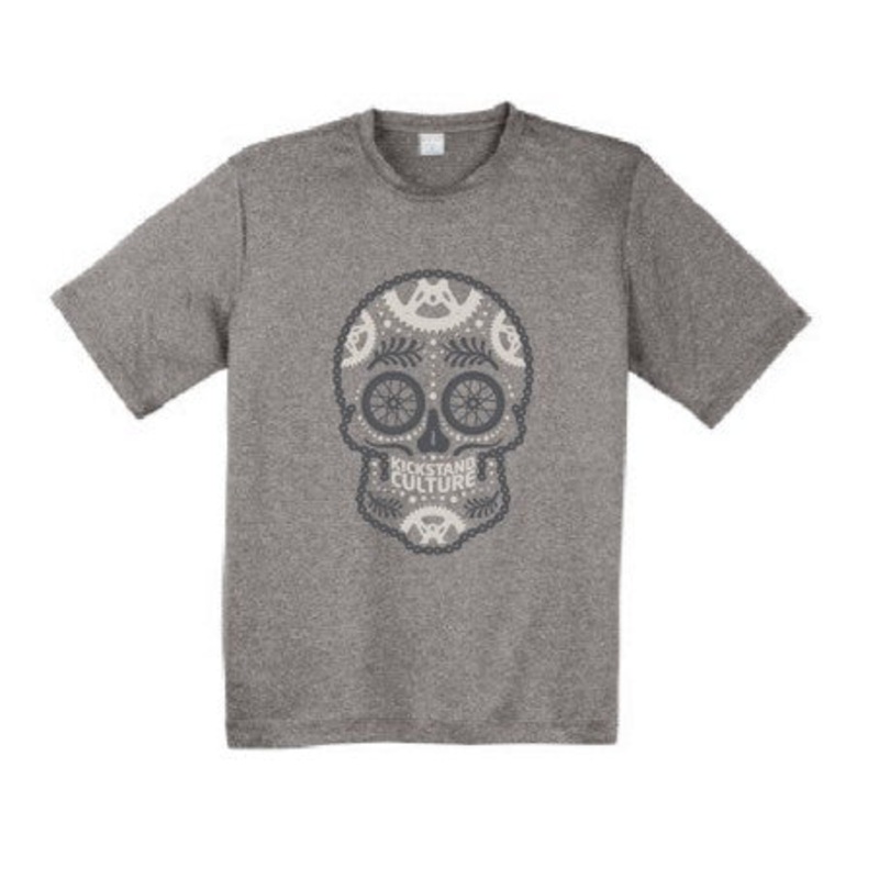 ‘Geared’ Sugar Skull – Kickstand Culture Tee – Unisex