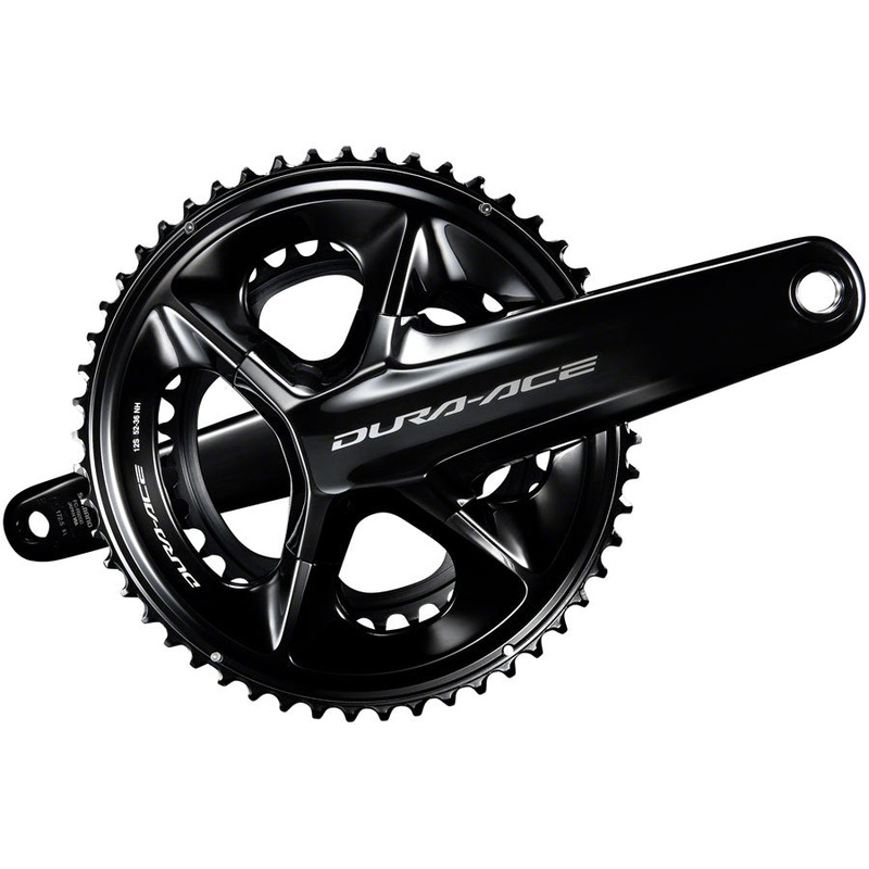 Shimano Dura-Ace FC-R9200 Crankset – 172.5mm, 12-Speed, 54/40t, Hollowtech II Spindle Interface, Black