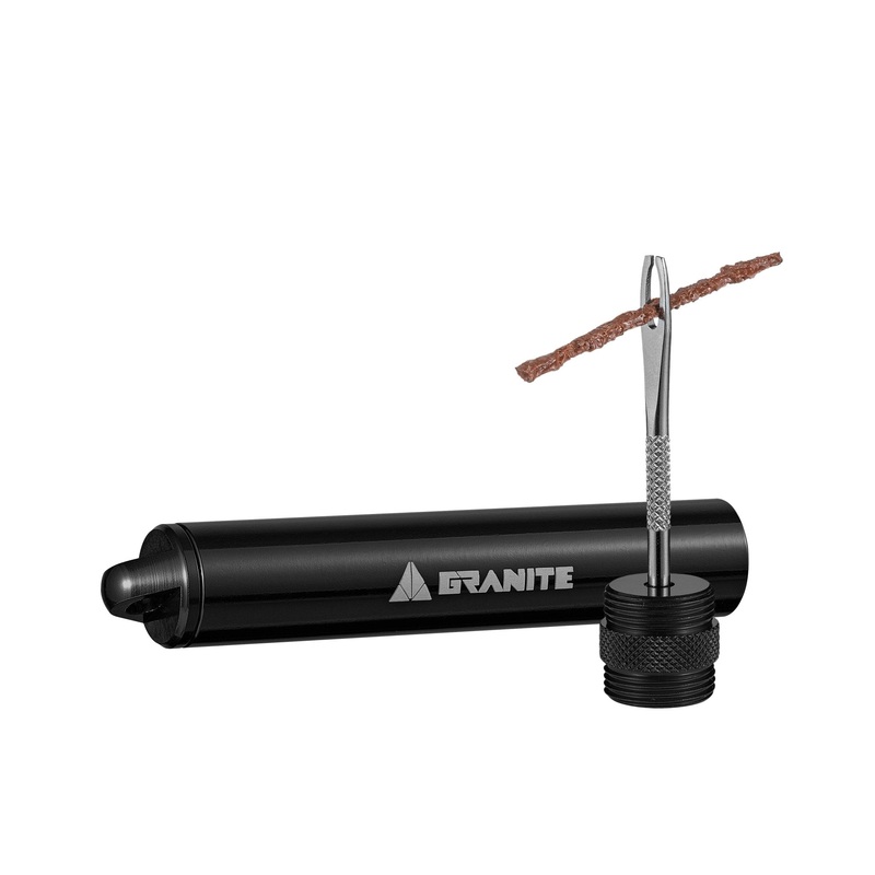 Granite Suture Tire Plug Kit Black