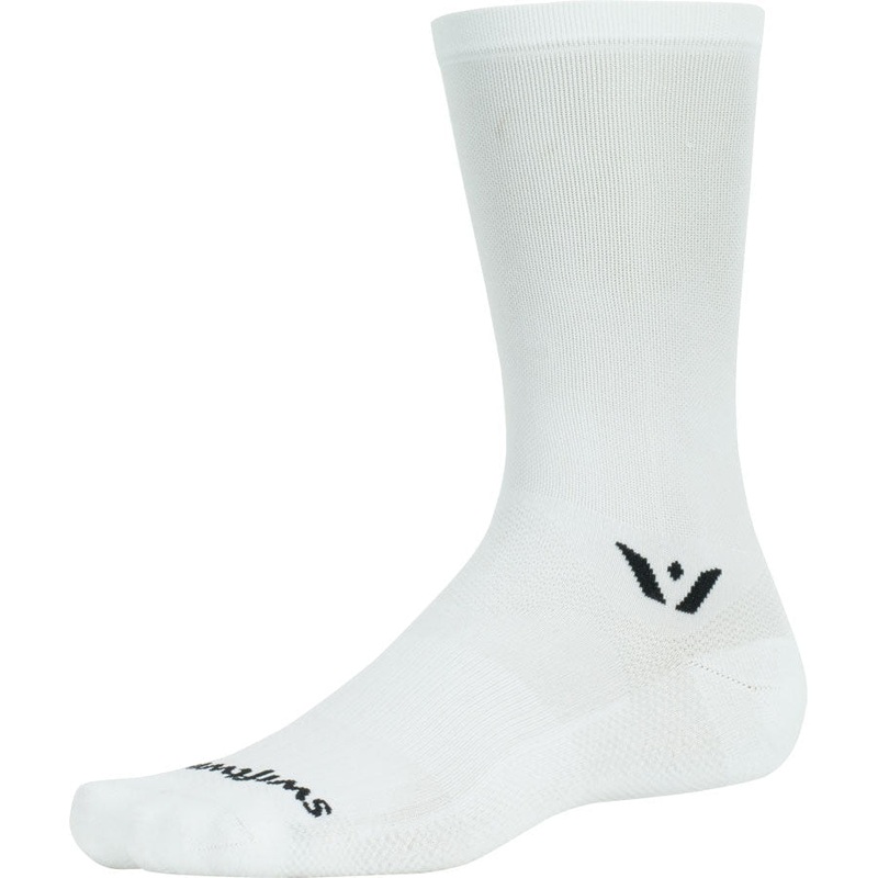 Aspire Seven Bike Socks – White White