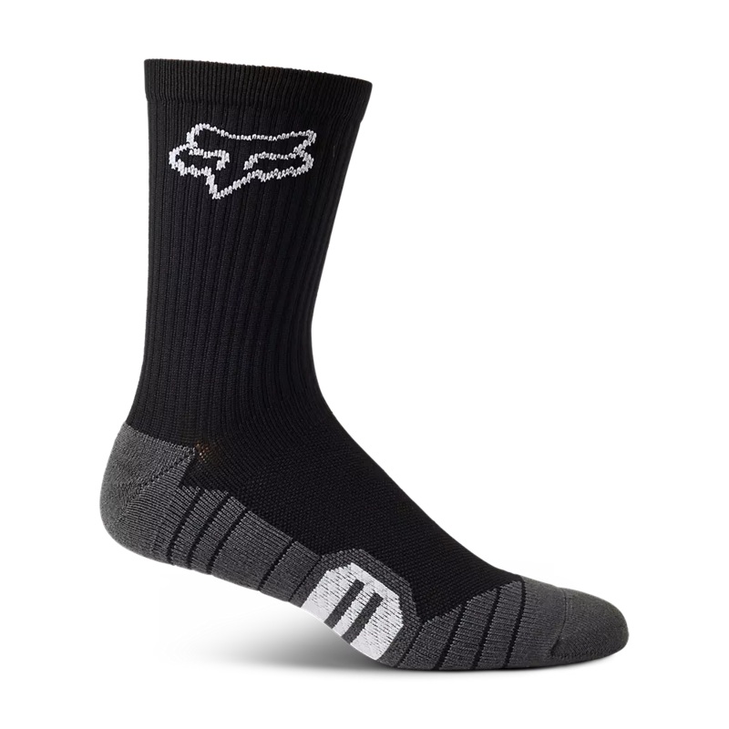8″ Ranger Cushion Mountain Bike Socks – Black Black