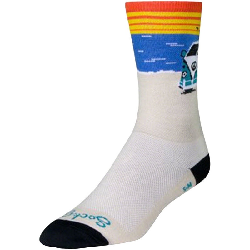 Crew Daze Bike Socks – White White