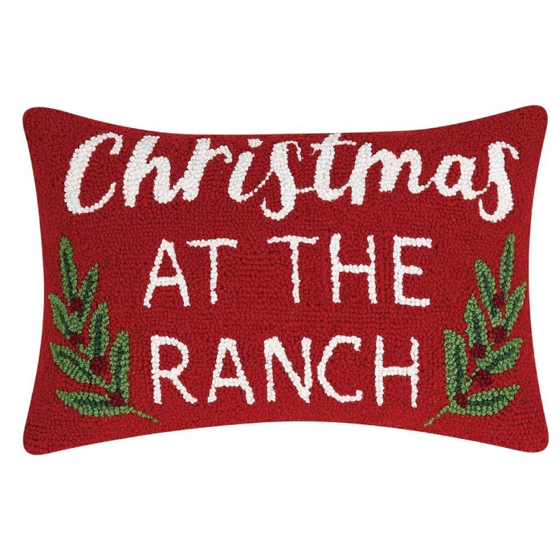 “Christmas At The Ranch” Accent Pillow