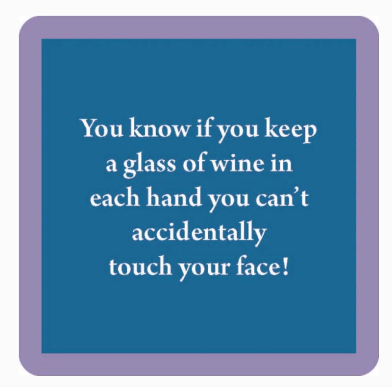 “Glass Of Wine” Coaster