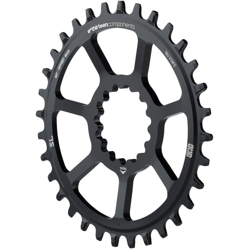 e*thirteen Direct Mount SL Guidering – 10/11/12-speed 32T Narrow Wide Black
